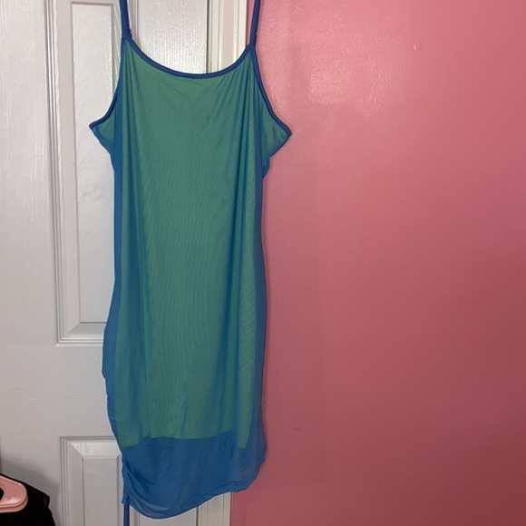 Drawstring Mesh Bodycon Dress - Picture 4 of 6